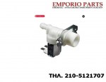 Βαλβίδα (220V, μονή - γωνία, Φ12) εισαγωγής νερού πλυντηρίου ρούχων/πιάτων ΓΕΝΙΚΗΣ ΧΡΗΣΗΣ